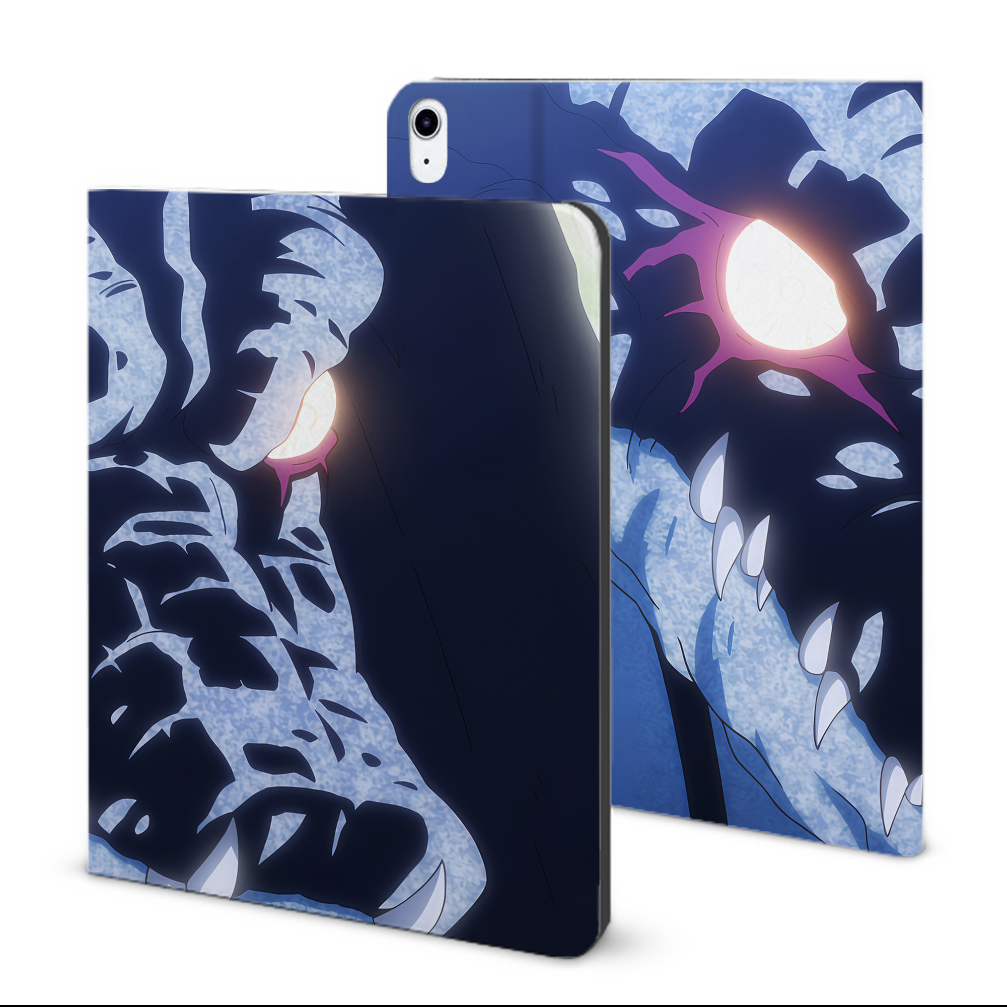 （画像用） 転スラ Regarding Reincarnated to Slime IPad ケース ブック型 PUレザー TPU 耐衝撃 軽量 薄型 ペン収納なし 全面保護 IPad 各モデル対応
